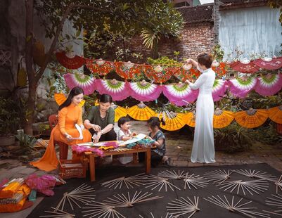 Quạt giấy chàng sơn