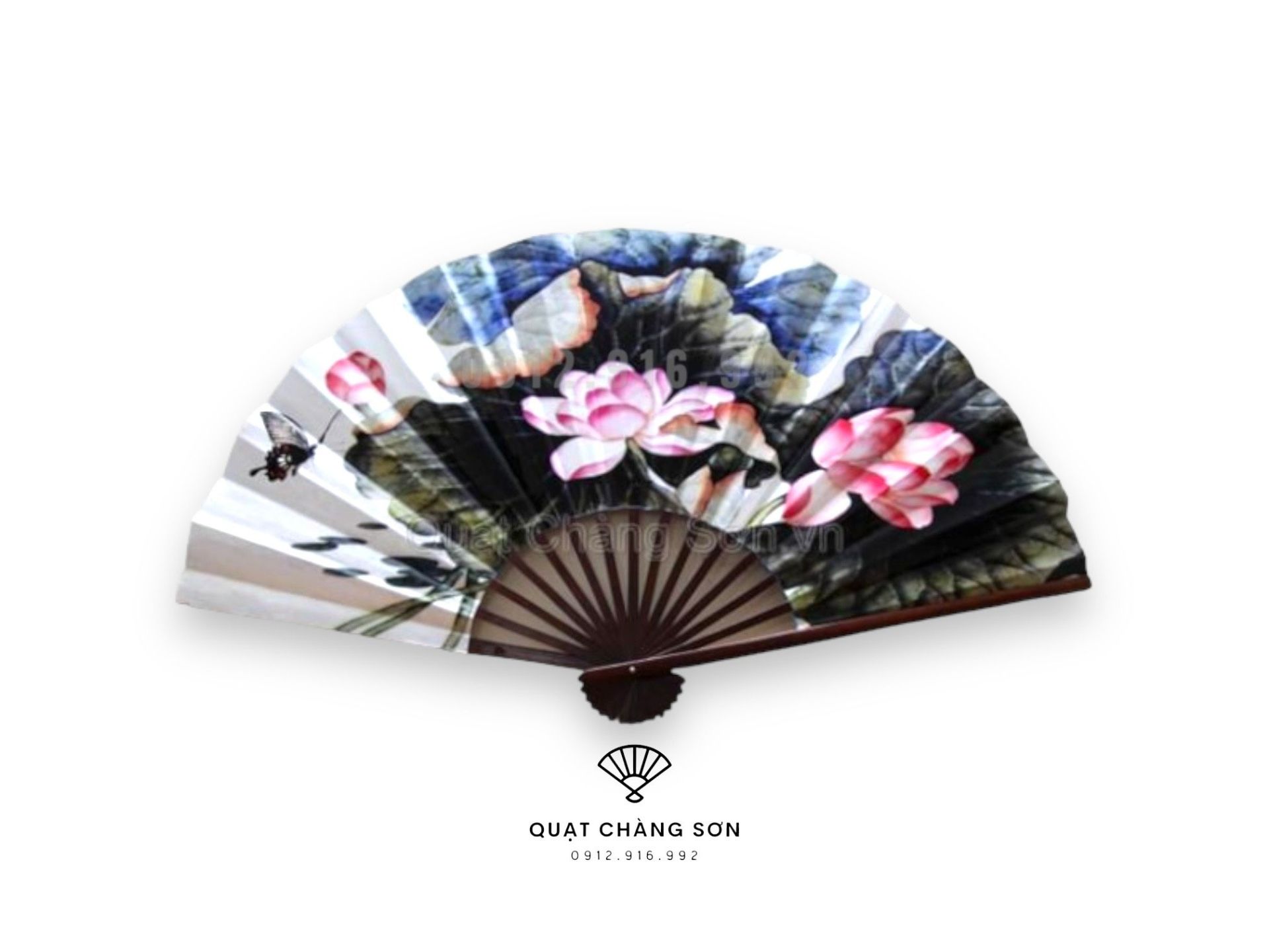 Quạt giấy chàng sơn - mẫu 01